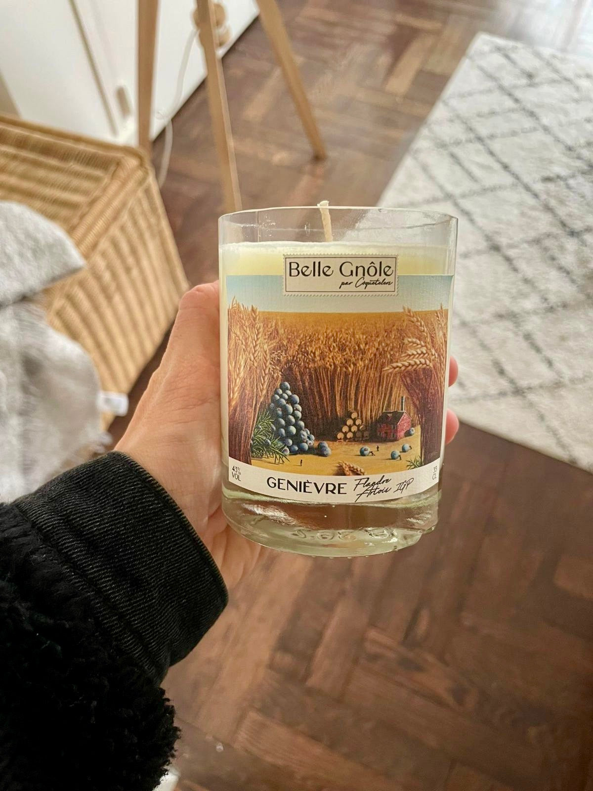 🪵 Bougie senteur Bois de santal 🪵