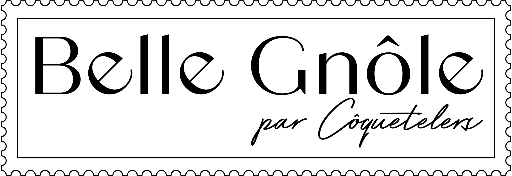 Logo Belle Gnole par Coquetelers